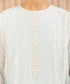 Unstitched Women's Embroidered Blended Khaddi Net Blue Three Piece Suit